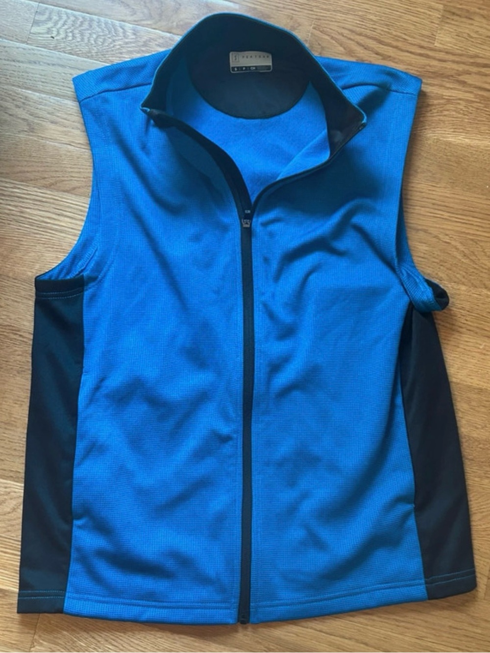 PGA Tour Blue and Black Performance Vest